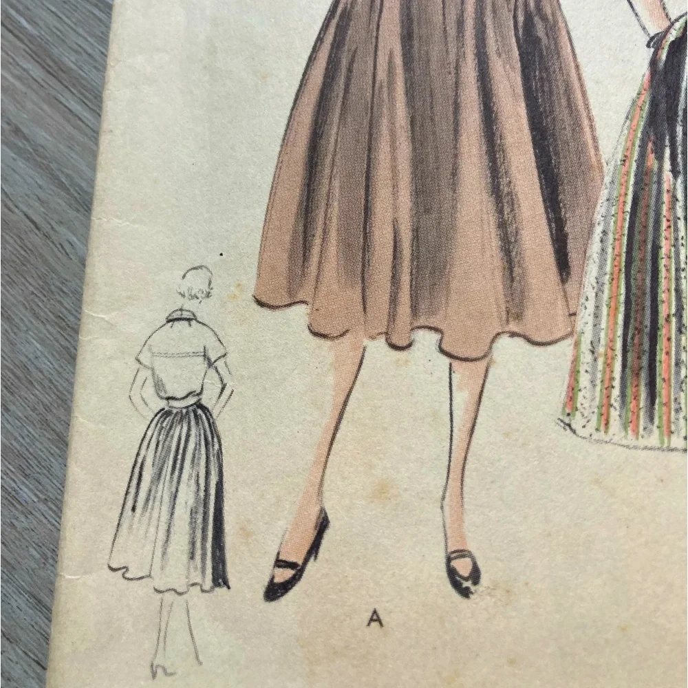 Vogue Pattern 7837 One Piece Dress Size 12 Bust 30 Hip 33 Uncut Vintage Sewing